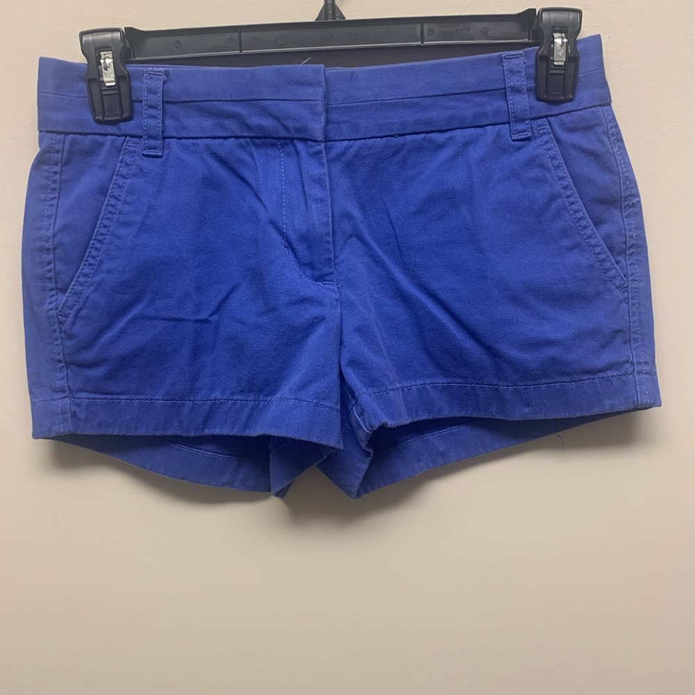 WOMEN J.CREW SHORTS SIZE 4 Chino Broke In